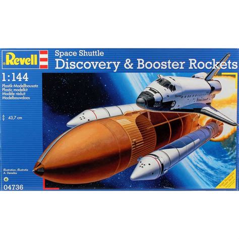 Revell 1:144 Scale Space Shuttle Discovery Model Kit - Walmart.com