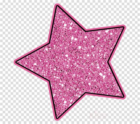 View full hd Pink Glitter Star Png Clipart Star Polygons In Art - Glitter Stars Png transparent ...