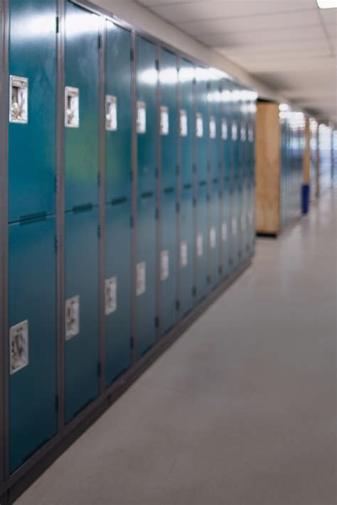 School Lockers Background