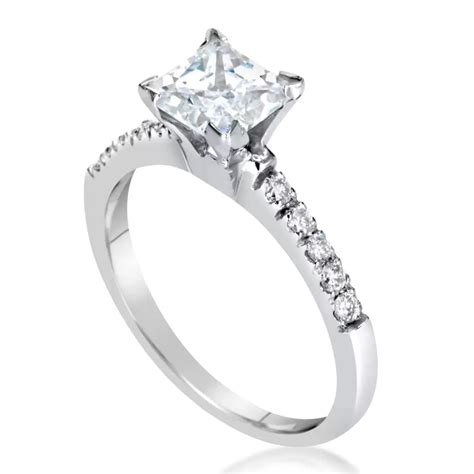 2 Carat Princess Cut Diamond Engagement Ring | Ara Diamonds