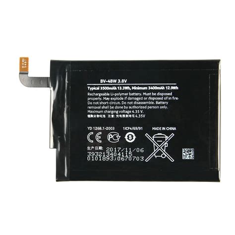 Original BV 4BW phone battery for Nokia Lumia 1520 BV 4BW 3500mAh-in Mobile Phone Batteries from ...