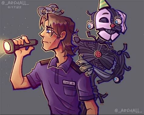 Michael Afton and Ennard | Fnaf, Fnaf characters, Fnaf art