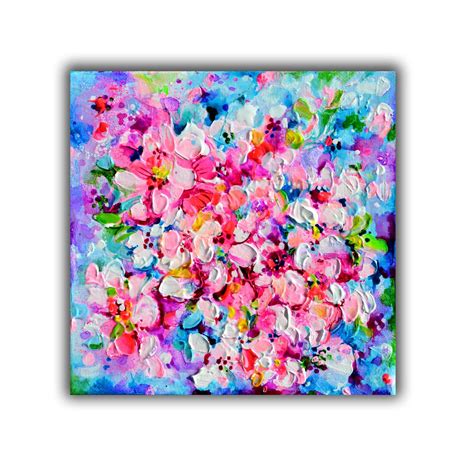 Sakura - Cherry Tree Blossom Acrylic painting by Soos Roxana Gabriela | Artfinder