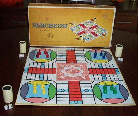 Vintage Board Game Parcheesi 1960's Parcheesi by WellIWasSavinIt