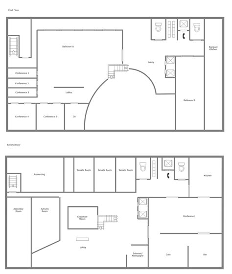 Free Hotel Floor Plan Templates & How to Design| EdrawMax