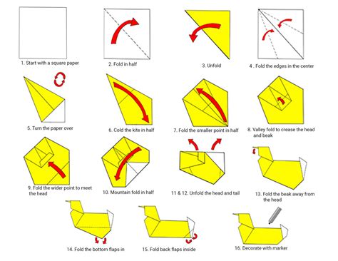 How To Make An Easy Origami Duck -Paper Duck, 52% OFF