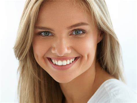 Beauty Woman Portrait. Girl With Beautiful Face Smiling | Love Your Smile