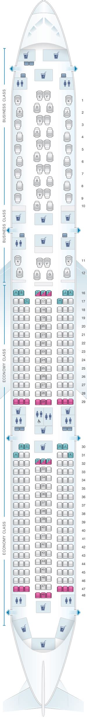 Qatar Airways A380 900 Seat Map | Elcho Table