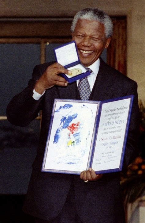 Nelson Mandela Nobel Peace Prize Medal