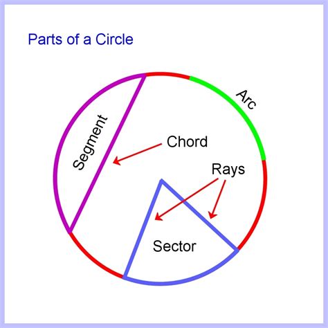 Arc Length Sector Area Segment Area Worksheets