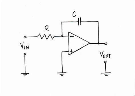 Circuit Diagram Of Practical Integrator