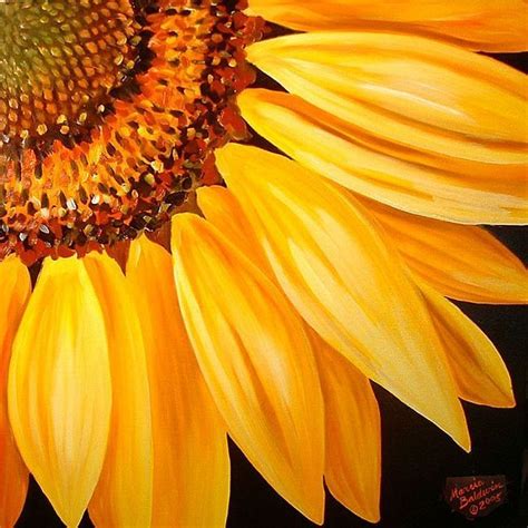 17+ best images about Sunflower project on Pinterest | Sunflower art, Weird world and Hand painted