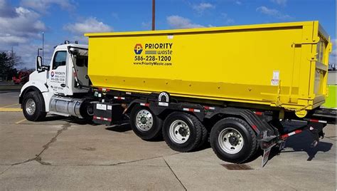 We Have Roll-Off Dumpsters Ready for Your Next Project - Priority Waste