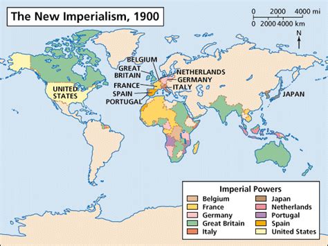 American Imperialism 19th Century Map