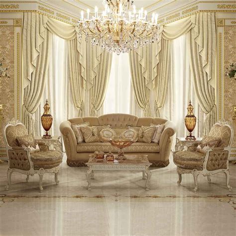 Classic Italian Living Room Furniture Sets | Baci Living Room