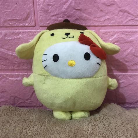 Hello Kitty In Pompompurin Costume on Carousell