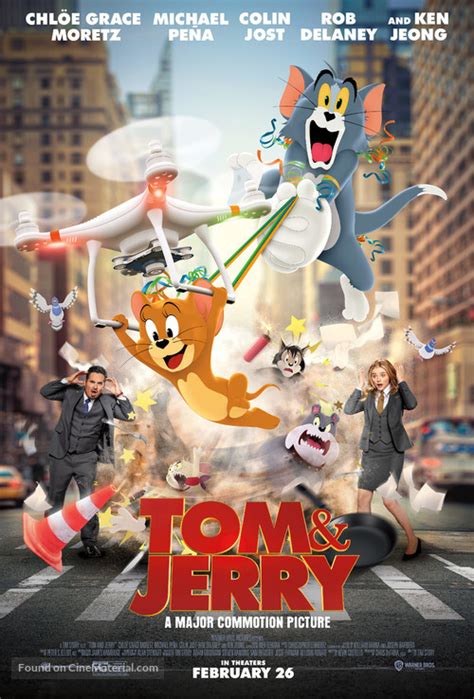 Tom and Jerry (2021) movie poster