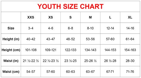 Youth To Adults Size Chart Shoes at Amelia Nelson blog