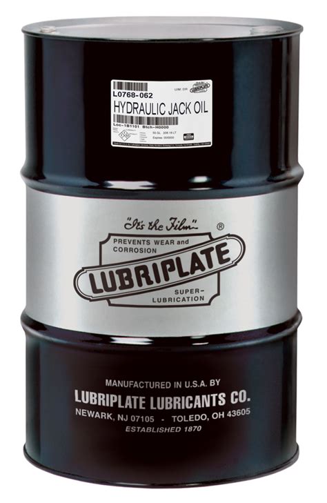 Hydraulic Jack Oil | Lubriplate Lubricants Co.