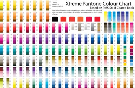 Tcx Pantone Color Chart Pdf | Wyvr Robtowner