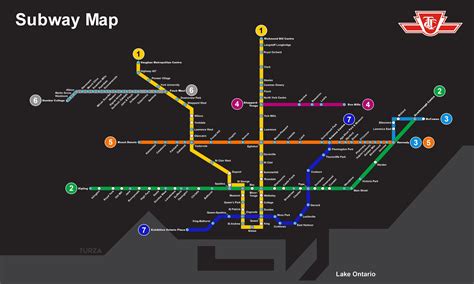 Toronto New Subway Line Map