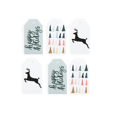 Happy Holidays Tag Set — The Paper Curator