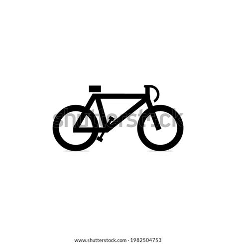 Black Bicycle Vector Silhouette Style White Stock Vector (Royalty Free) 1982504753 | Shutterstock