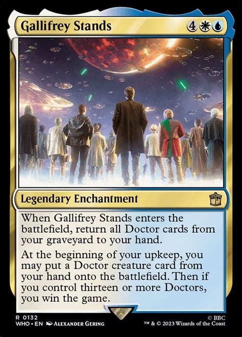 Gallifrey Stands · Doctor Who (WHO) #132 · Scryfall Magic The Gathering Search