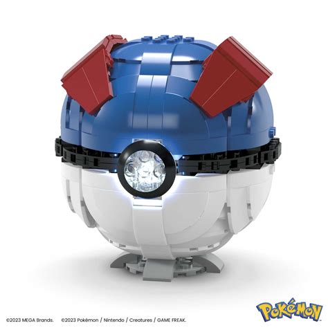 MEGA Pokémon Jumbo Great Ball Building Set | Mattel