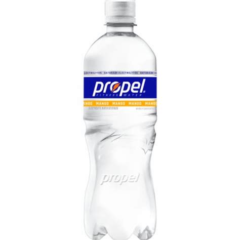 Propel® Zero Sugar Electrolyte Mango Flavored Bottled Water, 12 bottles / 16.9 fl oz - QFC