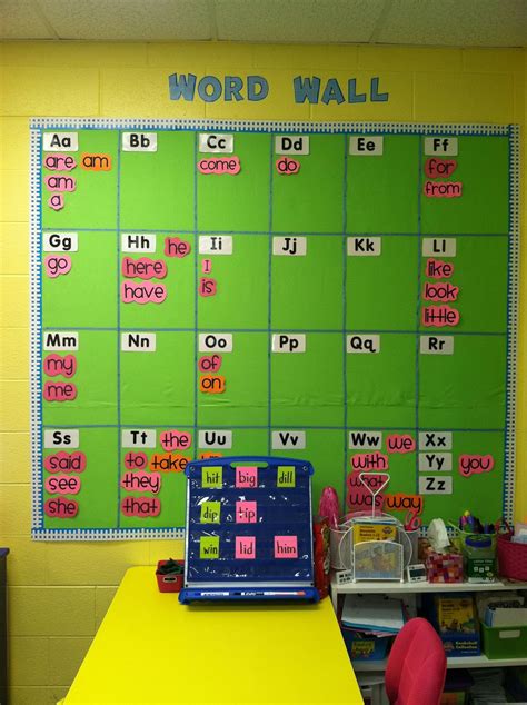 Life in First Grade: How we use our word wall