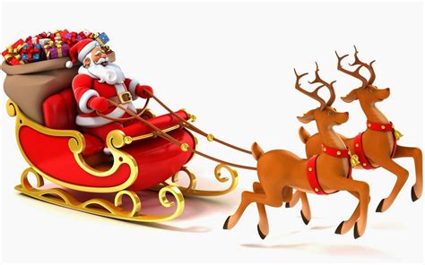 Santa Sleigh PNG Pictures, Santa Sleigh Clipart Free Download - Free Transparent PNG Logos