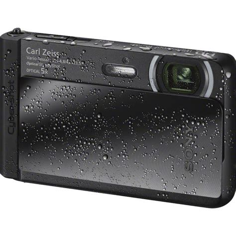 Shop Sony Cyber Shot DSC-TX30 Waterproof 18.2MP Black Digital Camera - Free Shipping Today ...