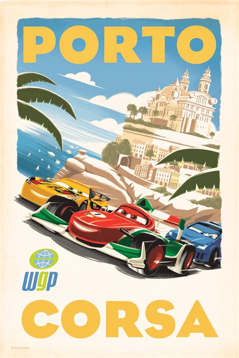 Image - Cars 2 Vintage poster 2.jpg - Pixar Wiki - Disney Pixar Animation Studios