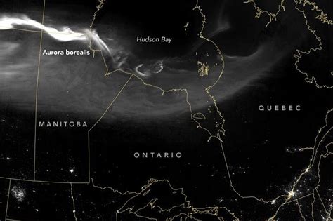 NASA satellite spots northern lights from above - UPI.com