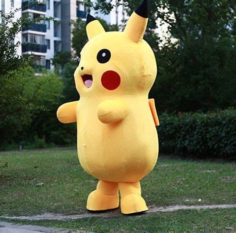 180 Pokemon Go Pikachu Costume-MascotShows.com ideas | pikachu costume, pikachu mascot costume ...