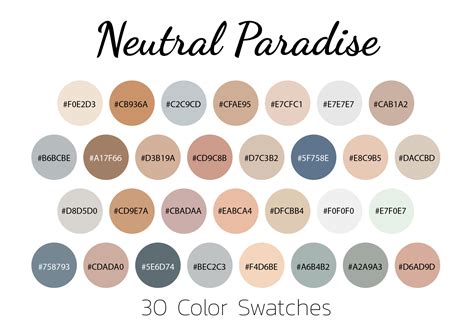 Neutral Color Palette