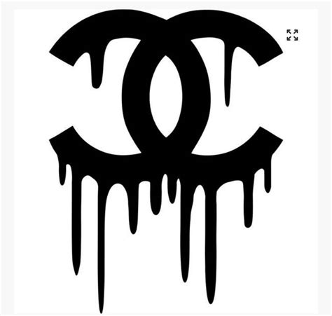 STL file Chanel Dripping Logo Decor Topper wall art 🎨・Model to download and 3D print・Cults