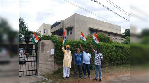 Tricolour unfurled at Khalistani leader Gurpatwant Pannu's house in Chandigarh - Visuals | India ...