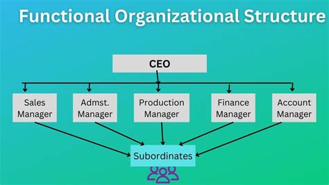 Functional Organizational Structure Chart