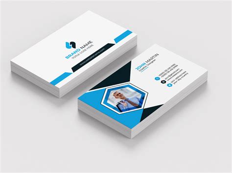 Unique Modern Professional Business Card Design Template