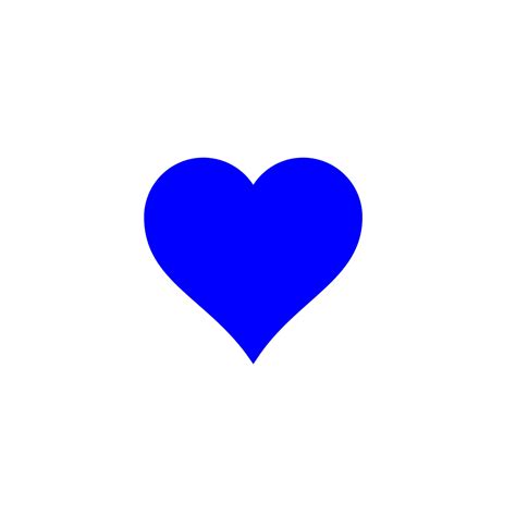 Blue Heart SVG Clip arts download - Download Clip Art, PNG Icon Arts