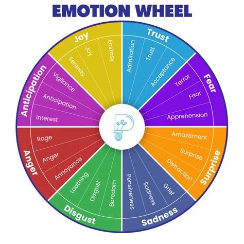 The Emotion Wheel (9 Wheels + PDF + How To Use) - Practical Psychology