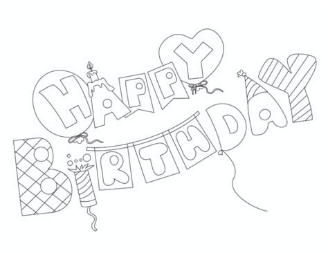 Happy Birthday Bubble Letters (3 Styles) - Freebie Finding Mom