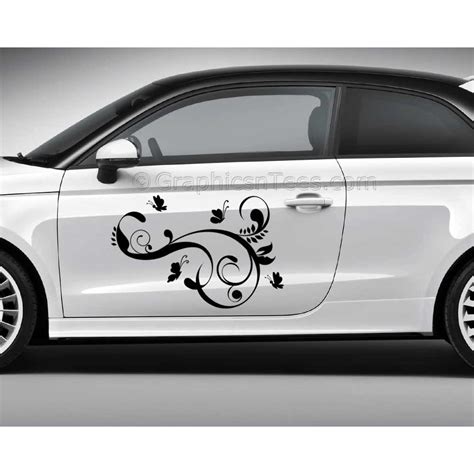 Butterfly Car Stickers, Custom Graphic Decal - Girly Car Stickers