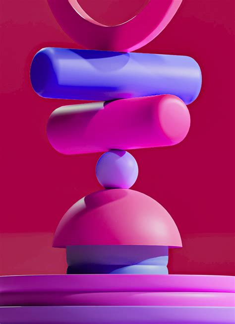 3d Abstract Art on Behance