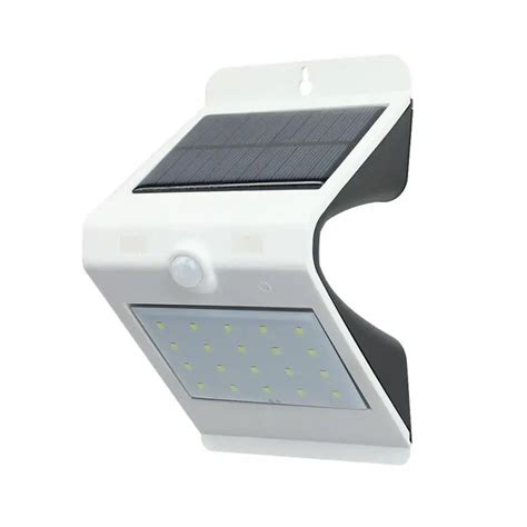 20 LED Solar Lights Outdoor Solar Powered Motion Sensor Security Wall Light White-in Outdoor ...