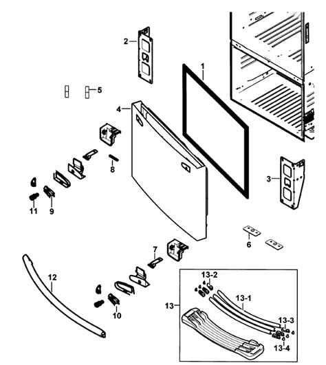 Samsung French Door Refrigerator Freezer Handle Parts | Reviewmotors.co