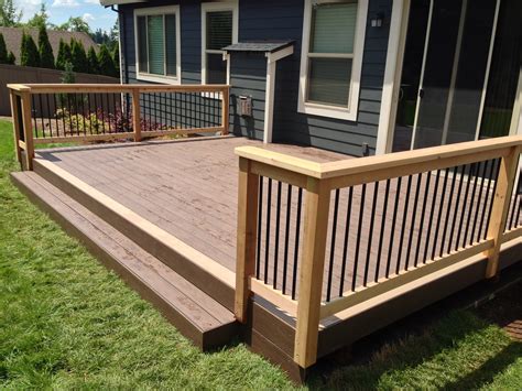 Types Of Wood Deck Railing