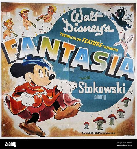 Fantasia, mickey, mouse, 1940 hi-res stock photography and images - Alamy